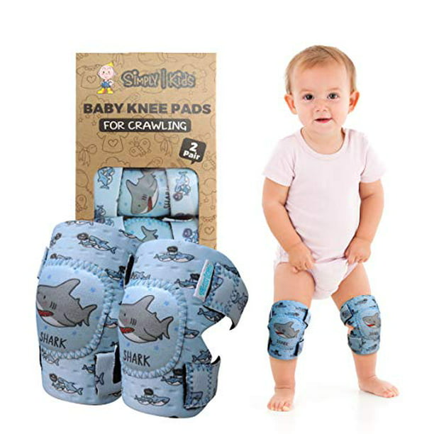 Boy | Protector for Toddler Baby Knee Pads for Crawling Girl 2 Pairs Infant